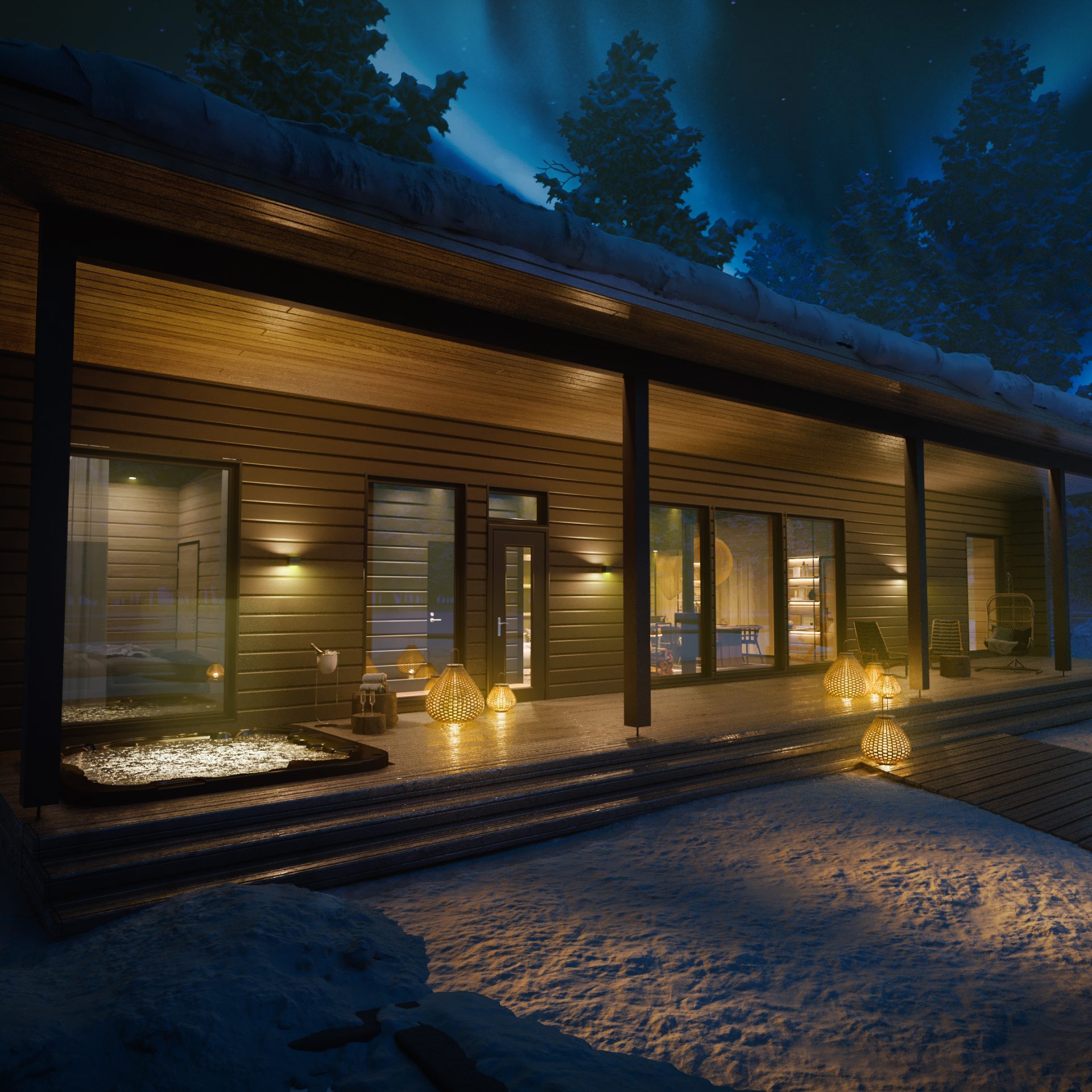 Luxurious new villas in Lapland by Lapland Luxury