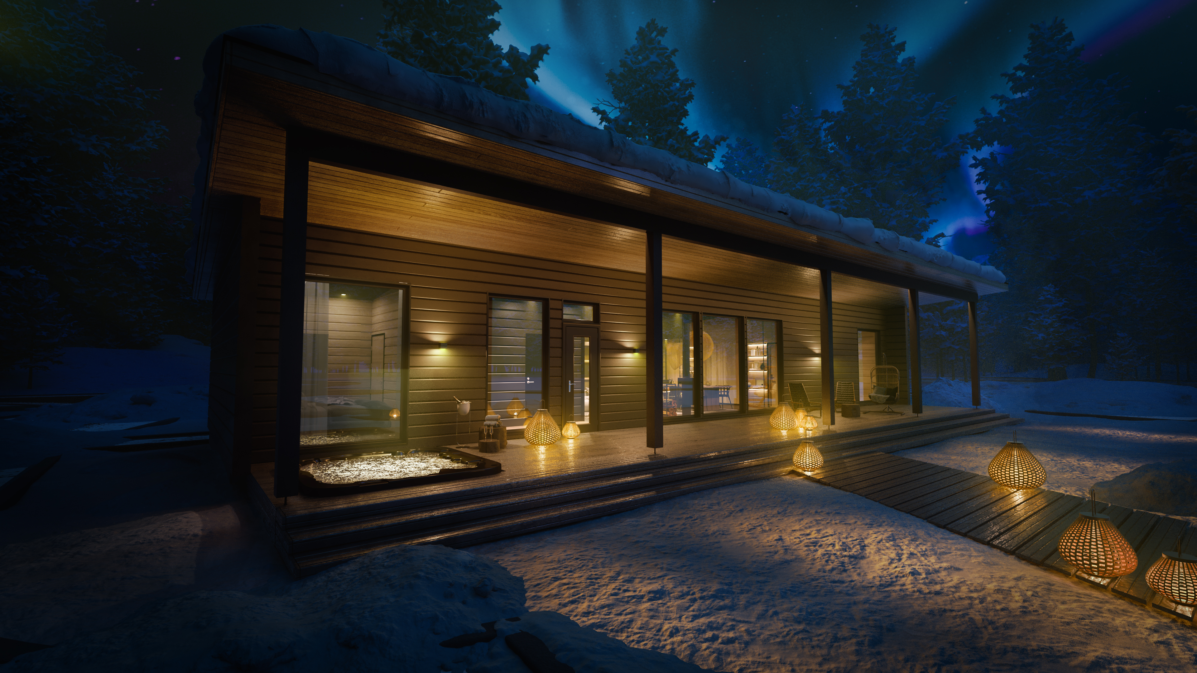 Luxurious new villas in Lapland by Lapland Luxury