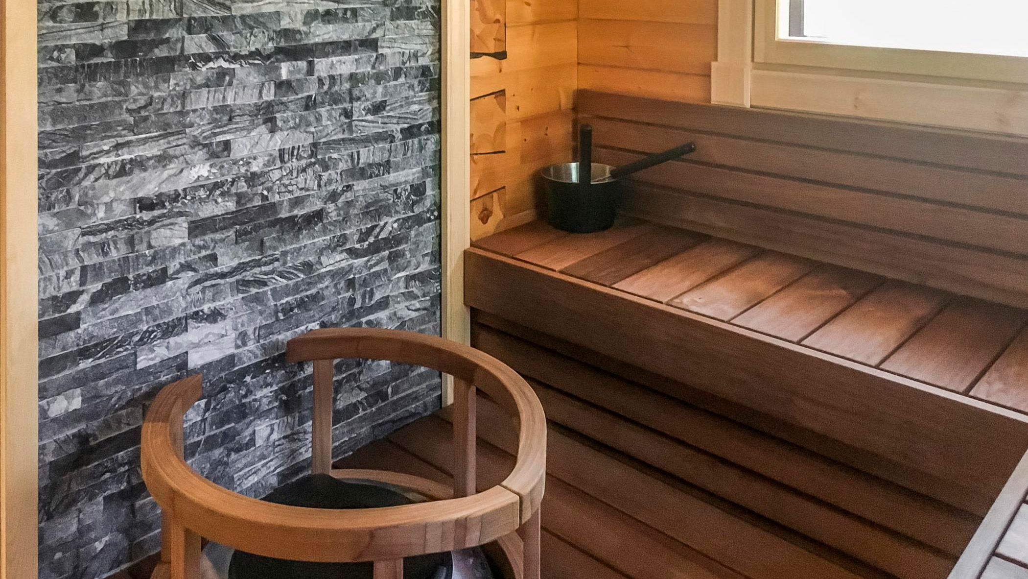Private traditional Finnish Sauna