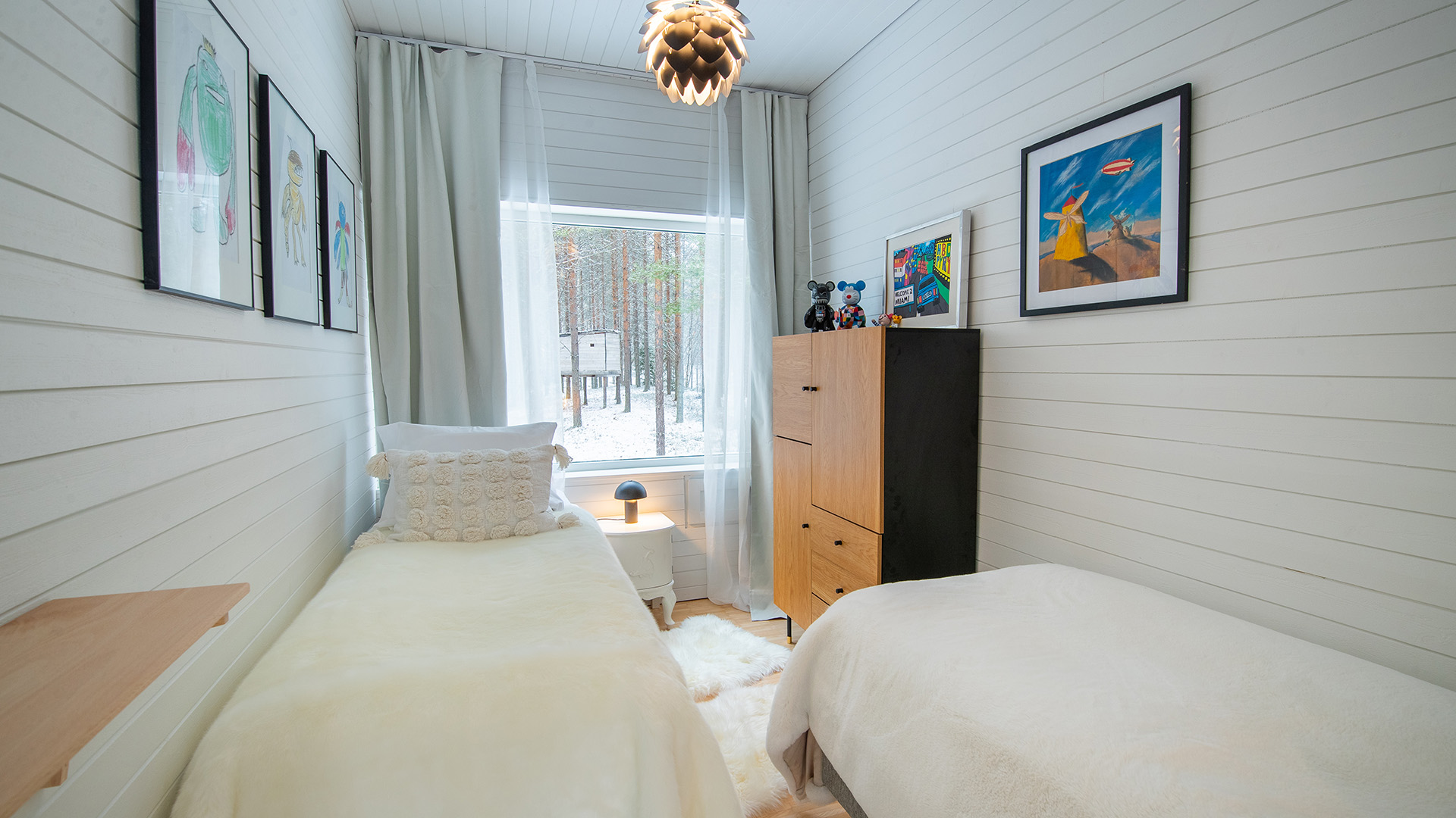 Children's room at Villa Viima. | Lapland Luxury